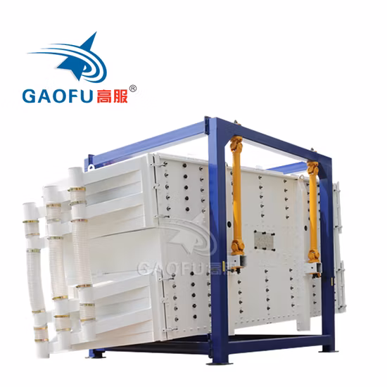 High Precision Square Swing Gyratory Vibration Screen Professional Sand Sieve Machine