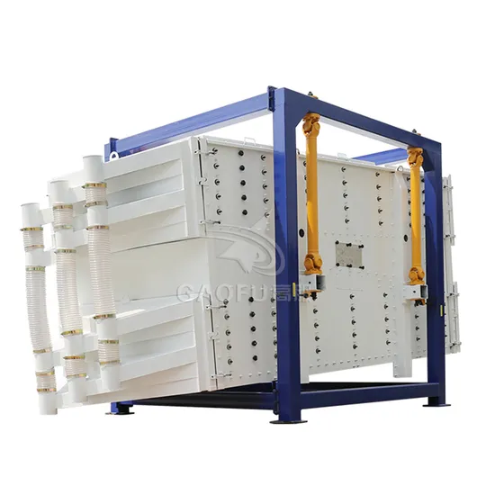 High Precision Square Swing Gyratory Vibration Screen Professional Sand Sieve Machine